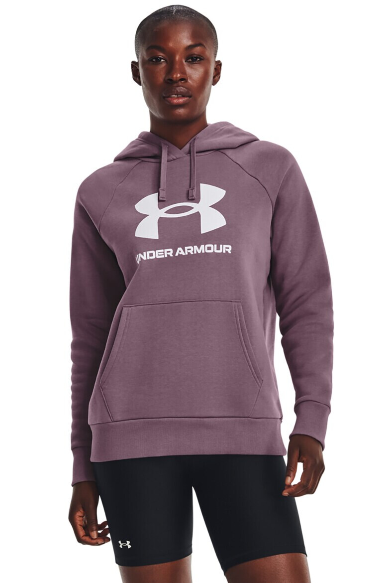 Under Armour Фитнес худи Rival с лого - Pepit.bg