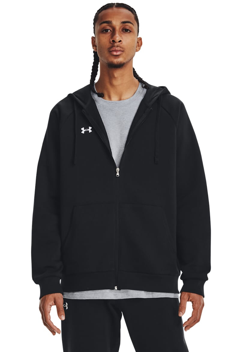 Under Armour Фитнес худи Rival с памук - Pepit.bg