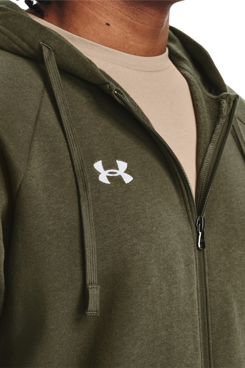 Under Armour Фитнес худи Rival с памук - Pepit.bg
