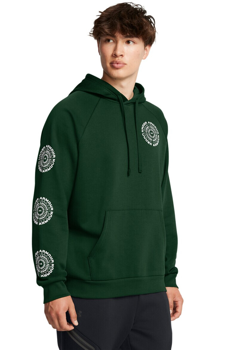 Under Armour Фитнес худи Rival с ръкави реглан - Pepit.bg