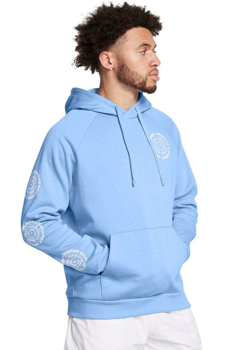 Under Armour Фитнес худи Rival с ръкави реглан - Pepit.bg