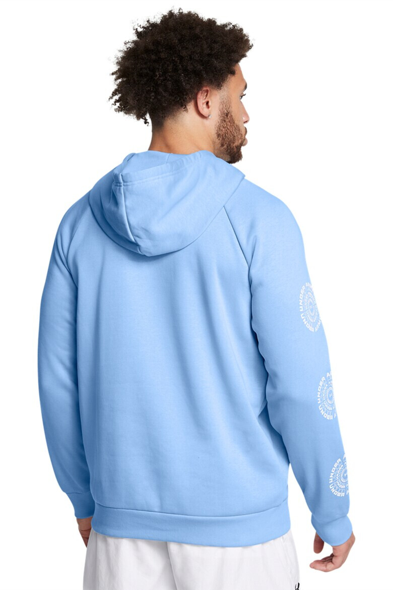 Under Armour Фитнес худи Rival с ръкави реглан - Pepit.bg