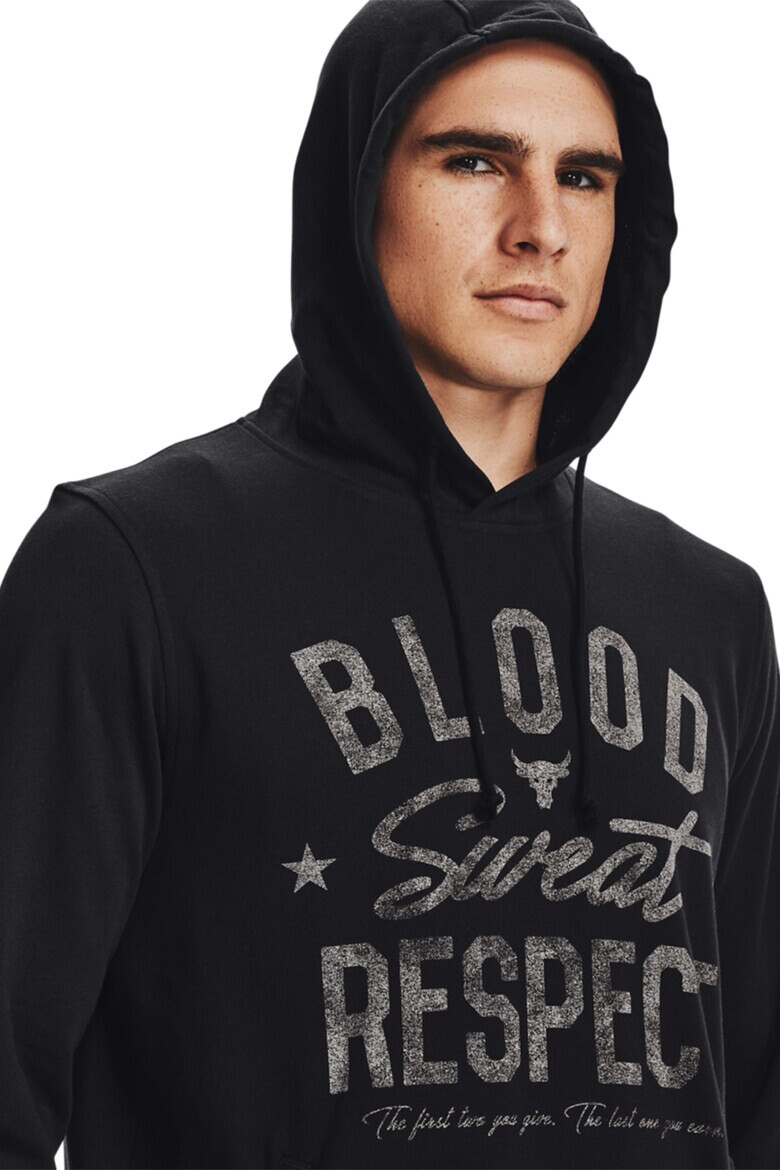 Under Armour Фитнес худи Rock с принт - Pepit.bg