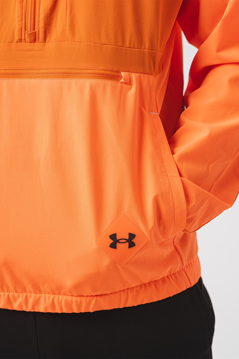 Under Armour Фитнес худи с джоб с цип - Pepit.bg