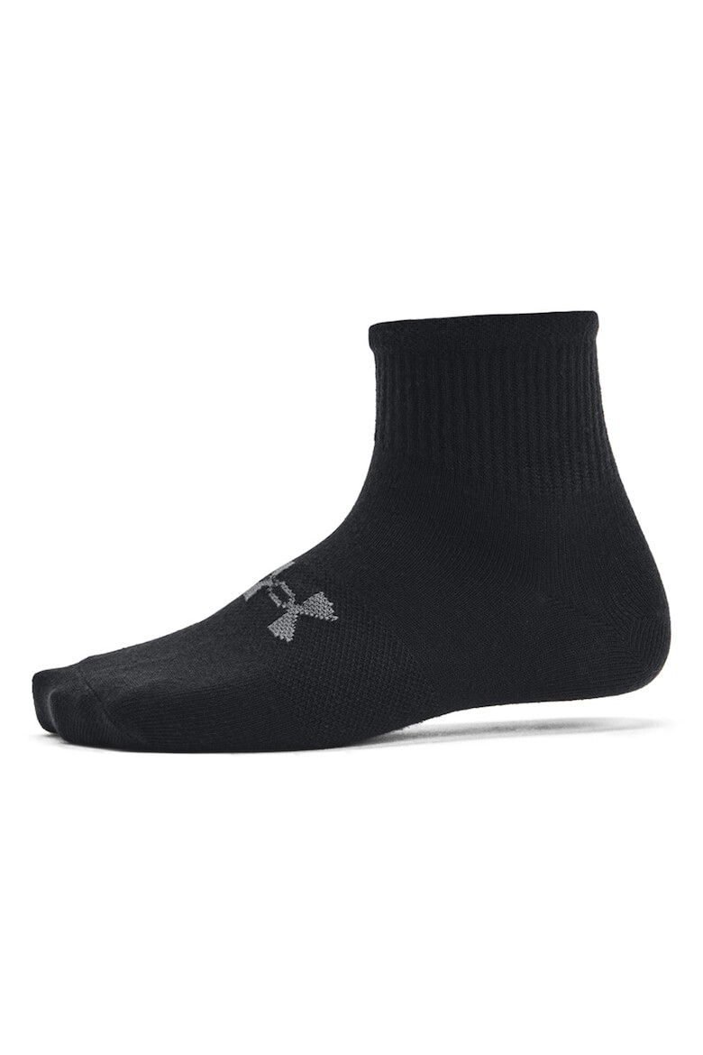 Under Armour Фитнес къси чорапи Essential - 3 чифта - Pepit.bg