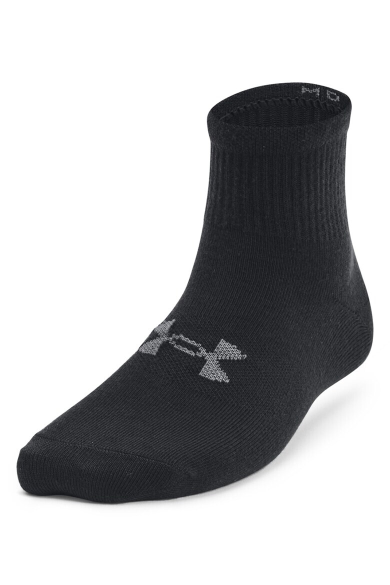 Under Armour Фитнес къси чорапи Essential - 3 чифта - Pepit.bg