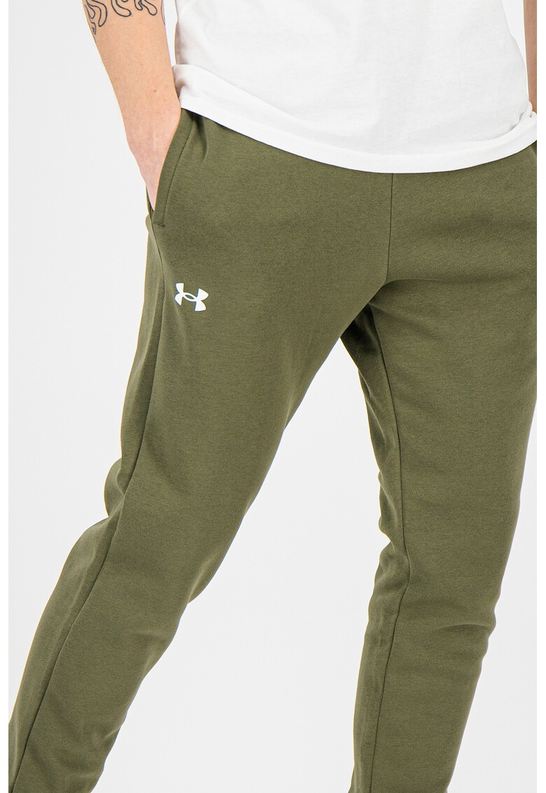Under Armour Фитнес панталон Rival с лого - Pepit.bg