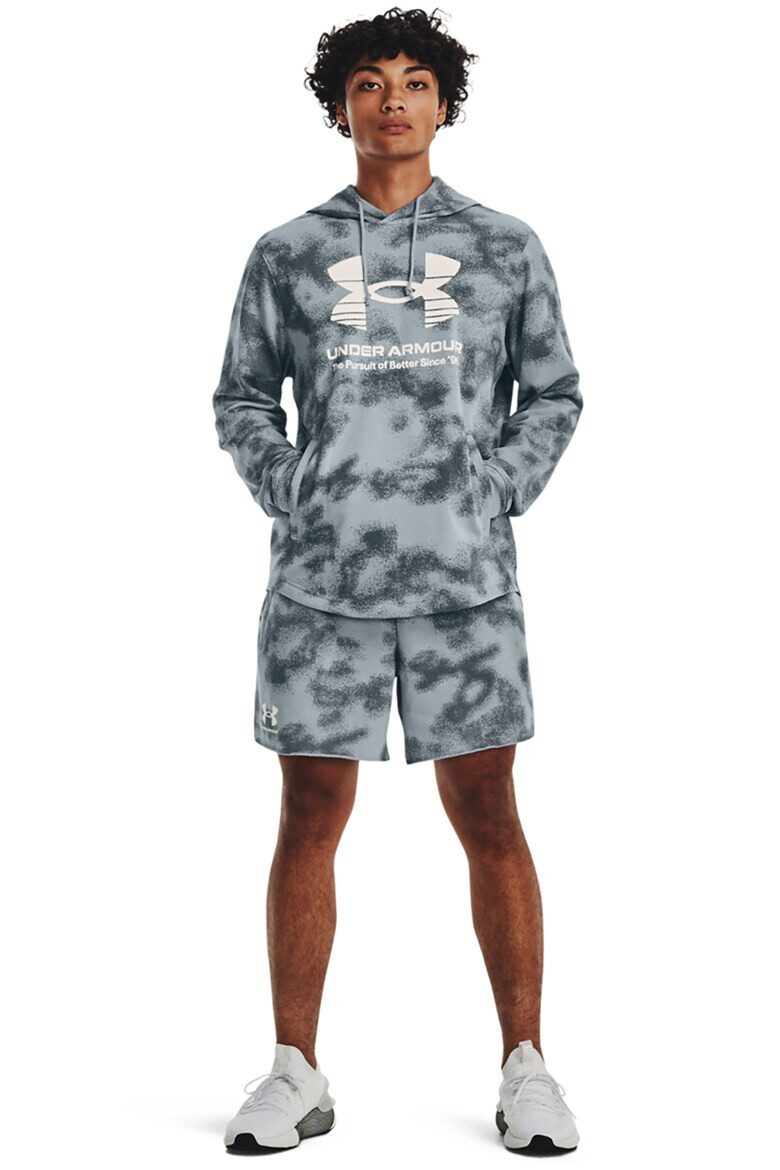 Under Armour Фитнес шорти Rival Terr с принт - Pepit.bg