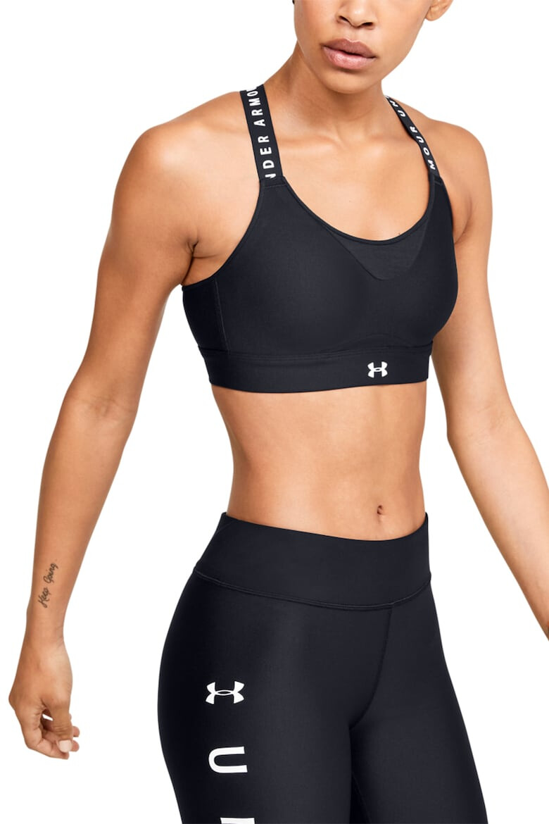 Under Armour Фитнес сутиен Infinity с кръстисан гръб - Pepit.bg