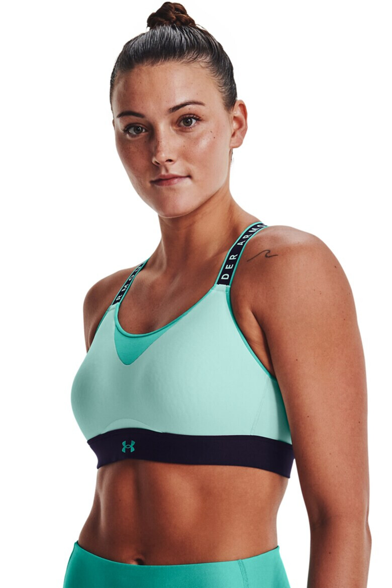 Under Armour Фитнес сутиен Infinity с лого - Pepit.bg