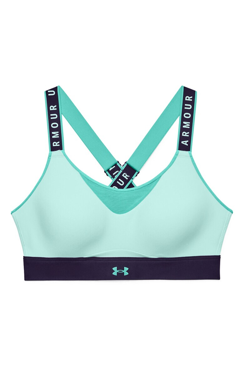 Under Armour Фитнес сутиен Infinity с лого - Pepit.bg