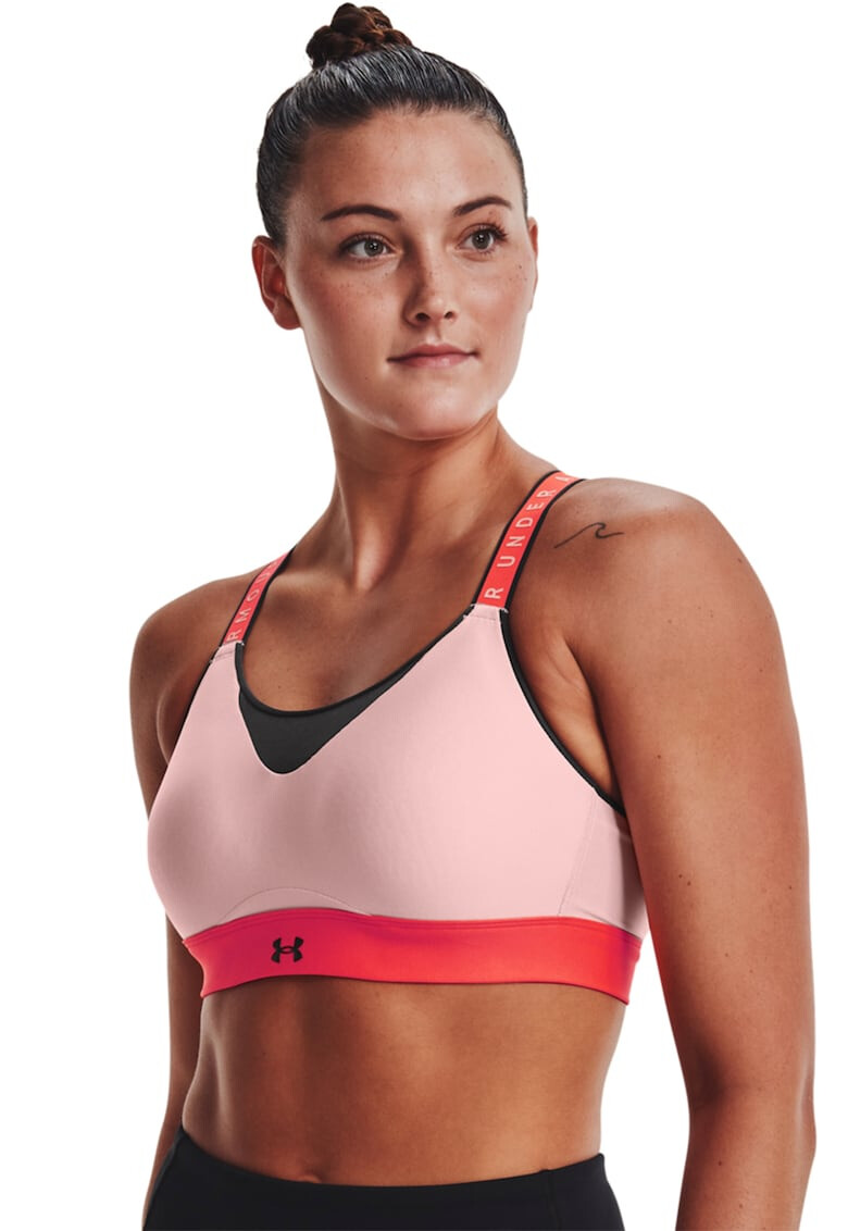 Under Armour Фитнес сутиен Infinity с лого - Pepit.bg