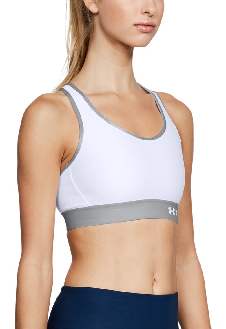 Under Armour Фитнес сутиен Mid Keyhole - Pepit.bg