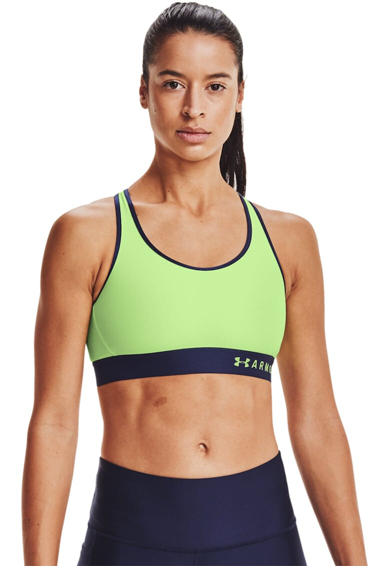 Under Armour Фитнес сутиен Mid Keyhole - Pepit.bg