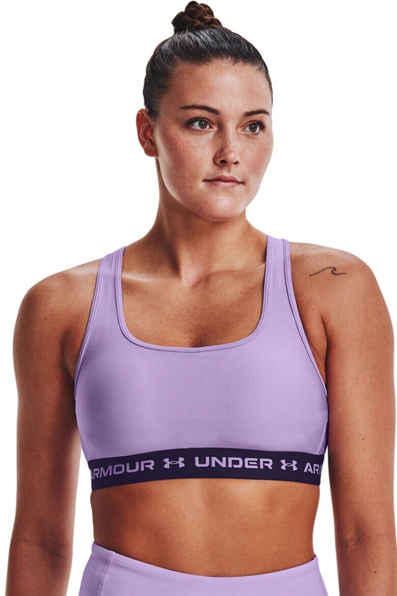 Under Armour Фитнес бюстие с кръстосан гръб - Pepit.bg