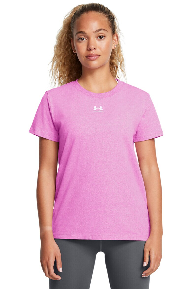 Under Armour Фитнес тениска Campus Core с лого - Pepit.bg