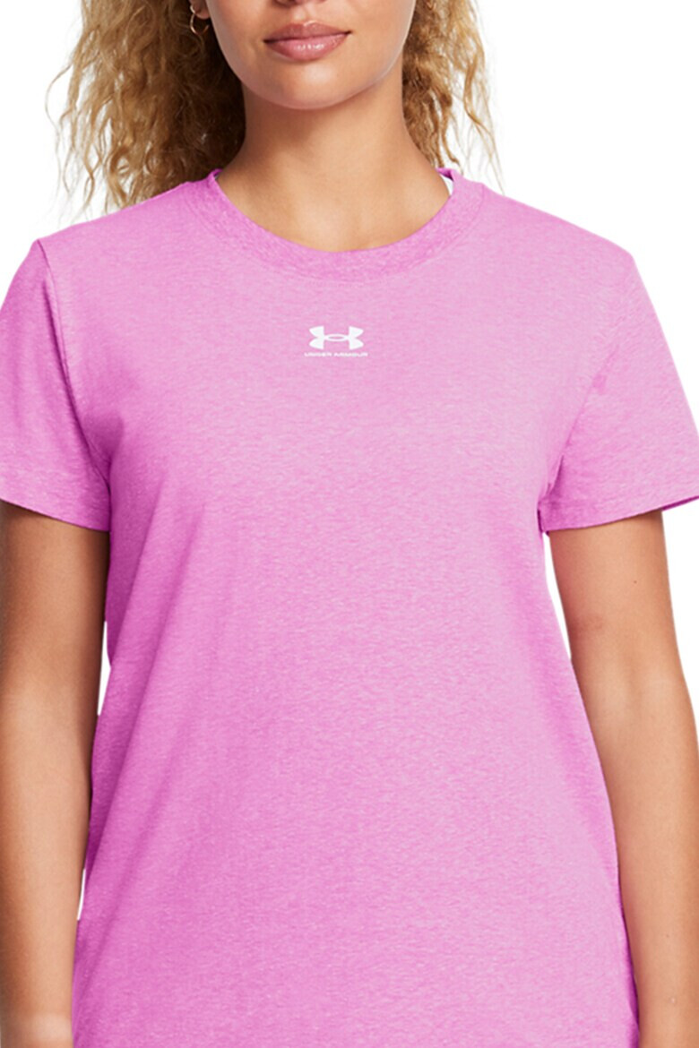 Under Armour Фитнес тениска Campus Core с лого - Pepit.bg
