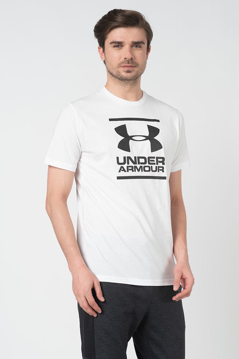 Under Armour Фитнес тениска GL Foundation с лого - Pepit.bg