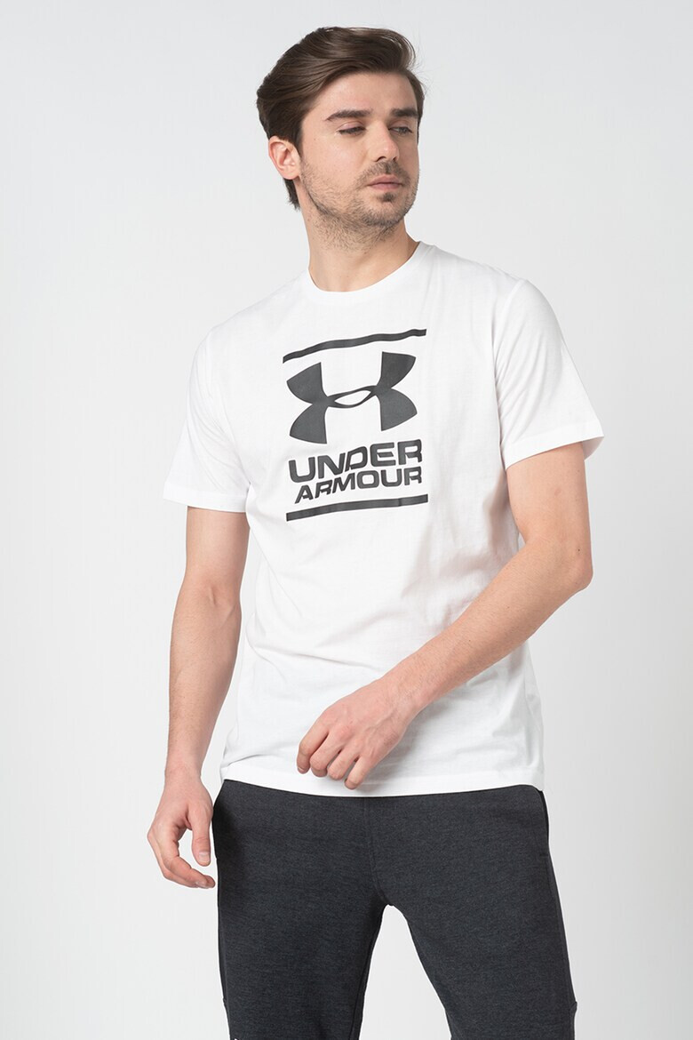Under Armour Фитнес тениска GL Foundation с лого - Pepit.bg