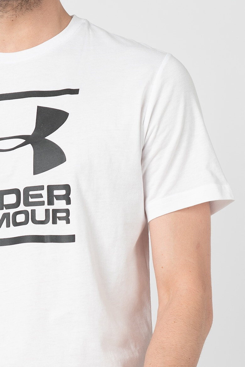 Under Armour Фитнес тениска GL Foundation с лого - Pepit.bg