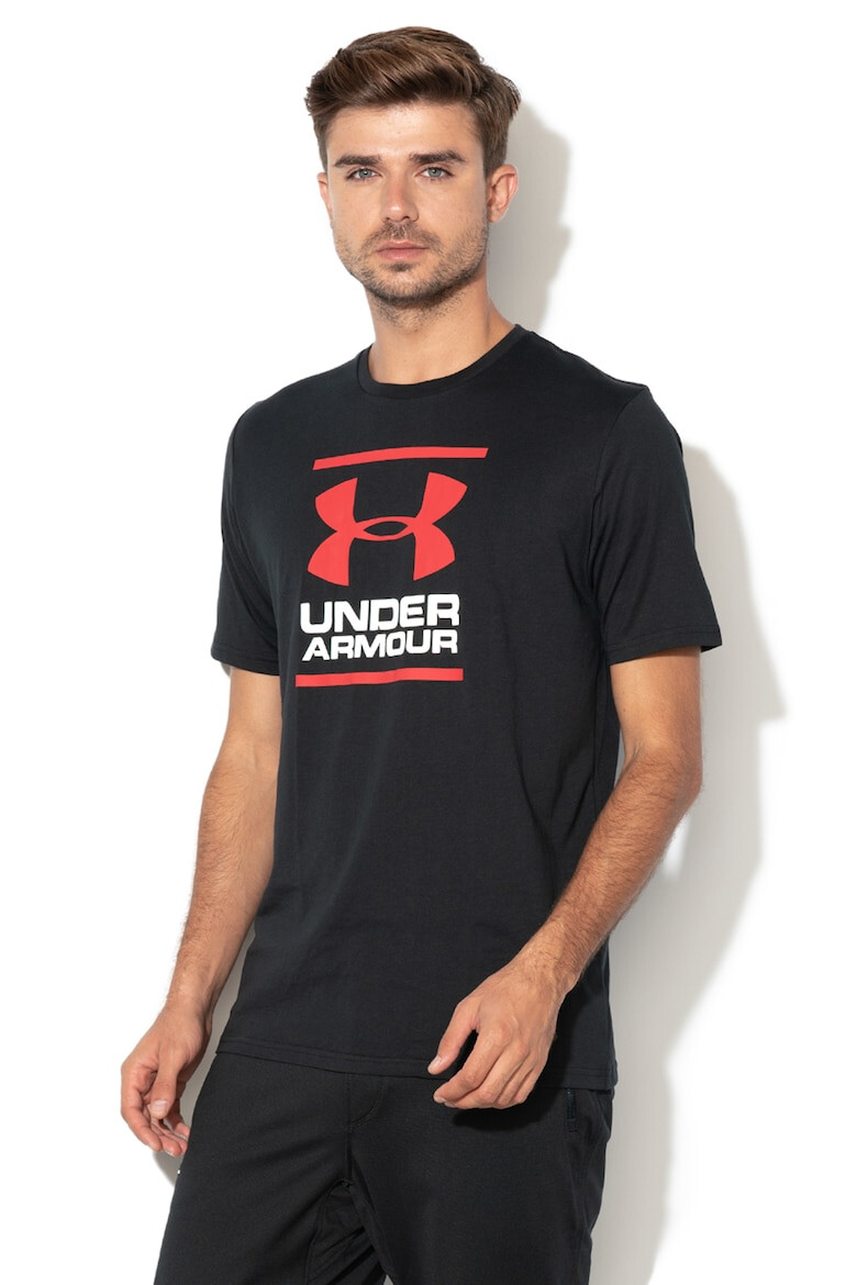Under Armour Фитнес тениска GL Foundation с лого - Pepit.bg