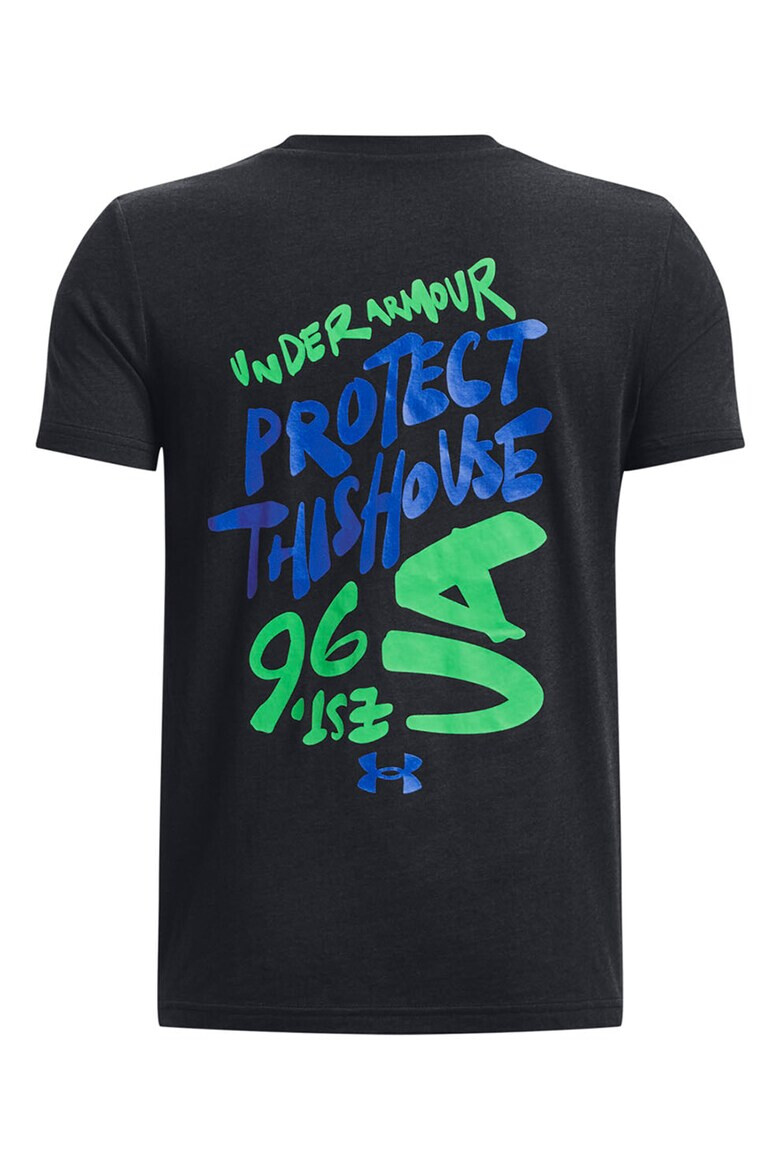 Under Armour Фитнес тениска с лого - Pepit.bg