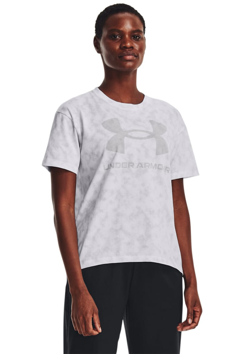 Under Armour Фитнес тениска с лого - Pepit.bg