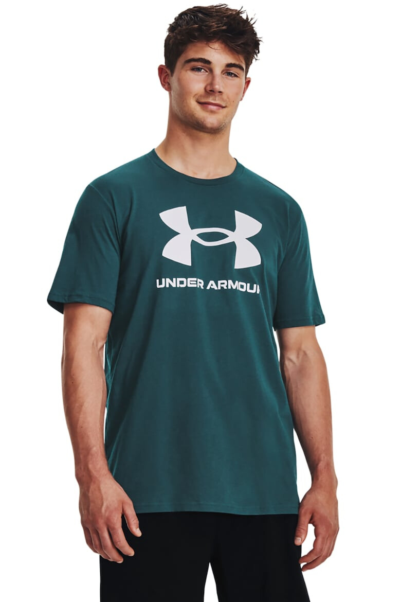 Under Armour Фитнес тениска с лого - Pepit.bg