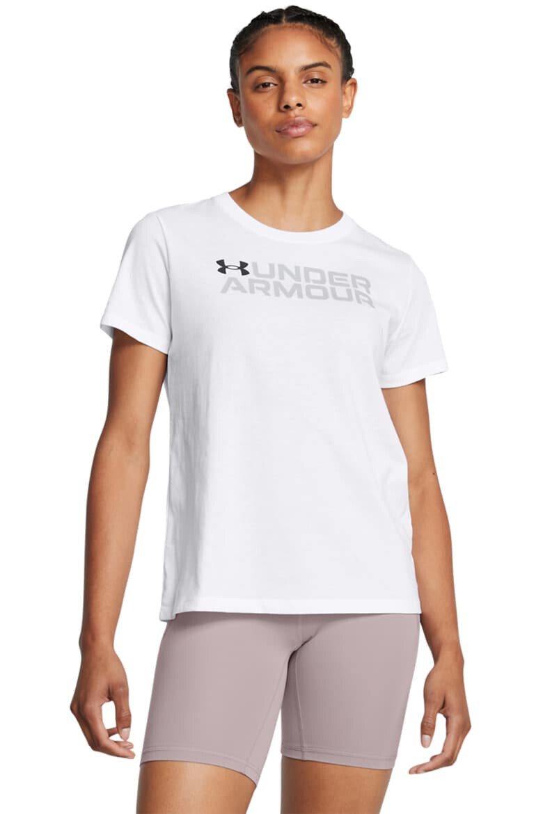 Under Armour Фитнес тениска с лого - Pepit.bg