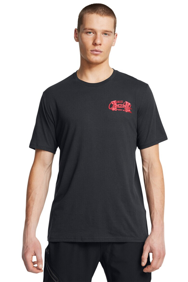 Under Armour Фитнес тениска с лого - Pepit.bg