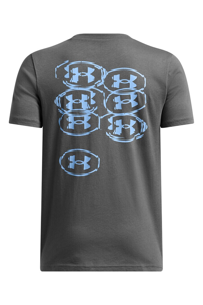 Under Armour Фитнес тениска Slice с лого - Pepit.bg