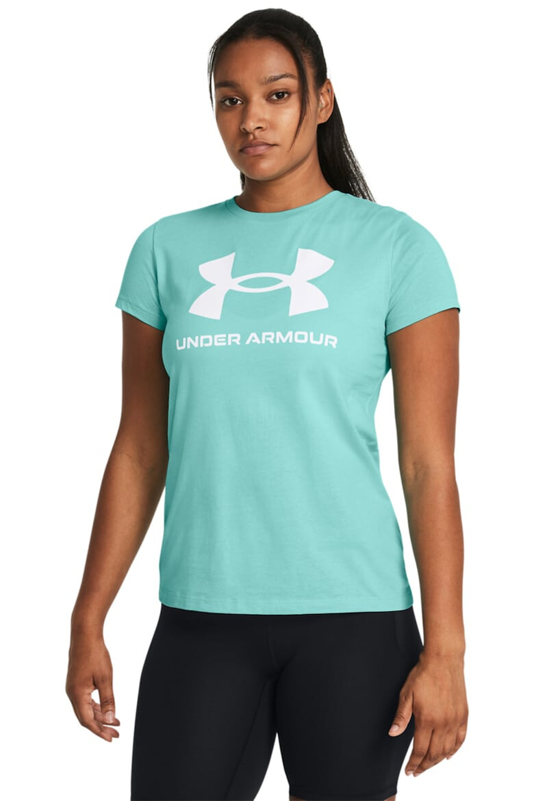 Under Armour Тениска Sportstyle Rival с лого - Pepit.bg