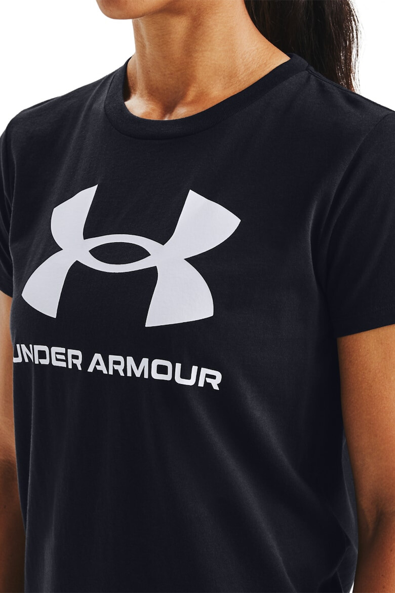 Under Armour Тениска Sportstyle Rival с лого - Pepit.bg