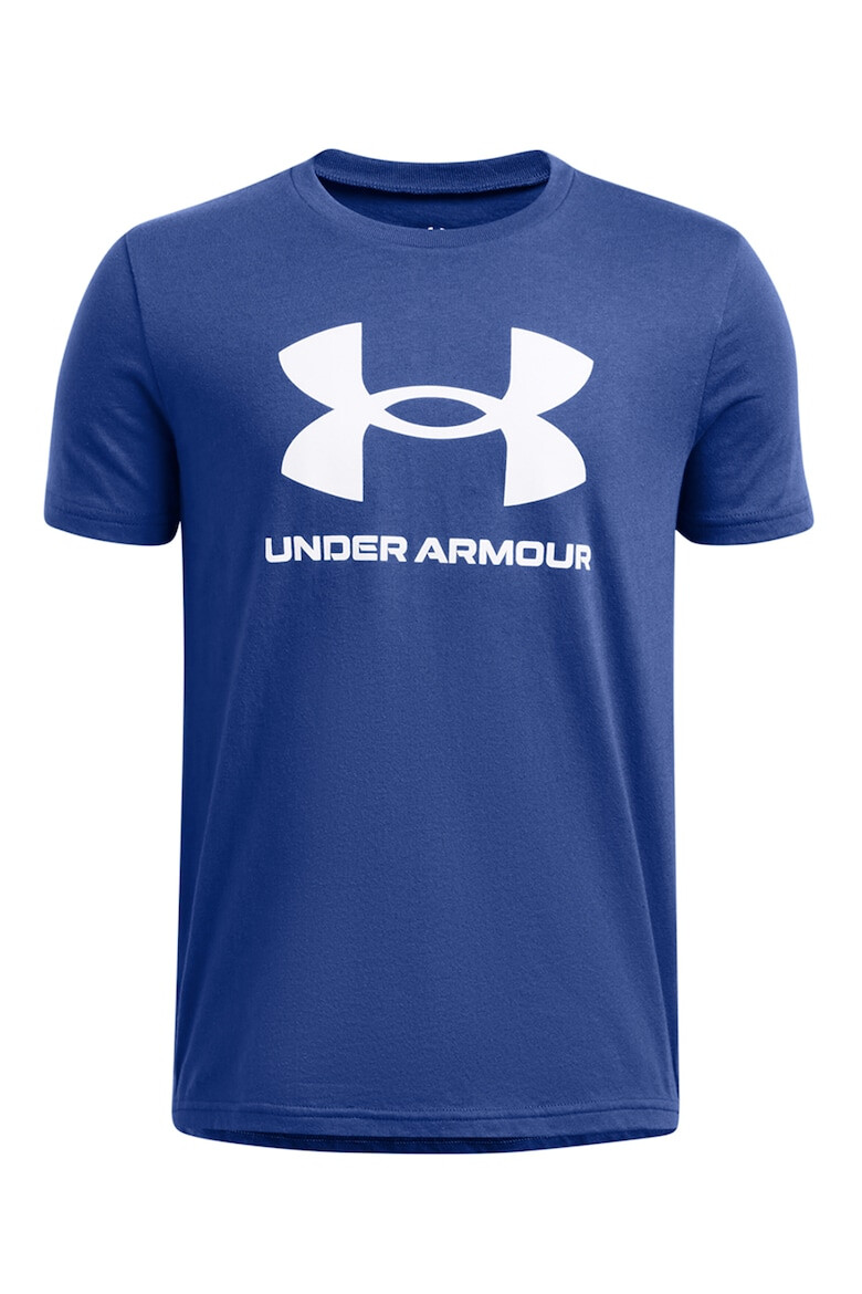 Under Armour Фитнес тениска Sportstyle с лого - Pepit.bg