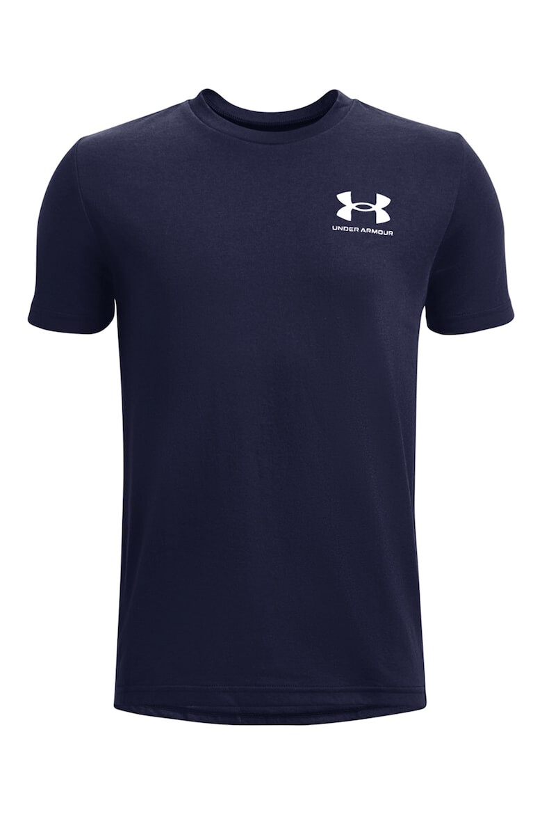 Under Armour Фитнес тениска Sportstyle с лого - Pepit.bg