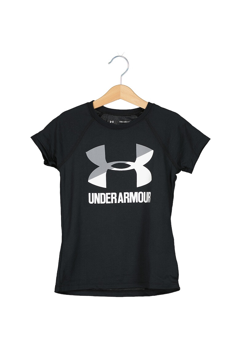 Under Armour Фитнес тениска със свободна кройка и лого - Pepit.bg