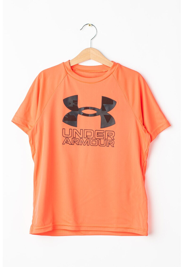 Under Armour Фитнес тениска Tech Hybrid с лого - Pepit.bg