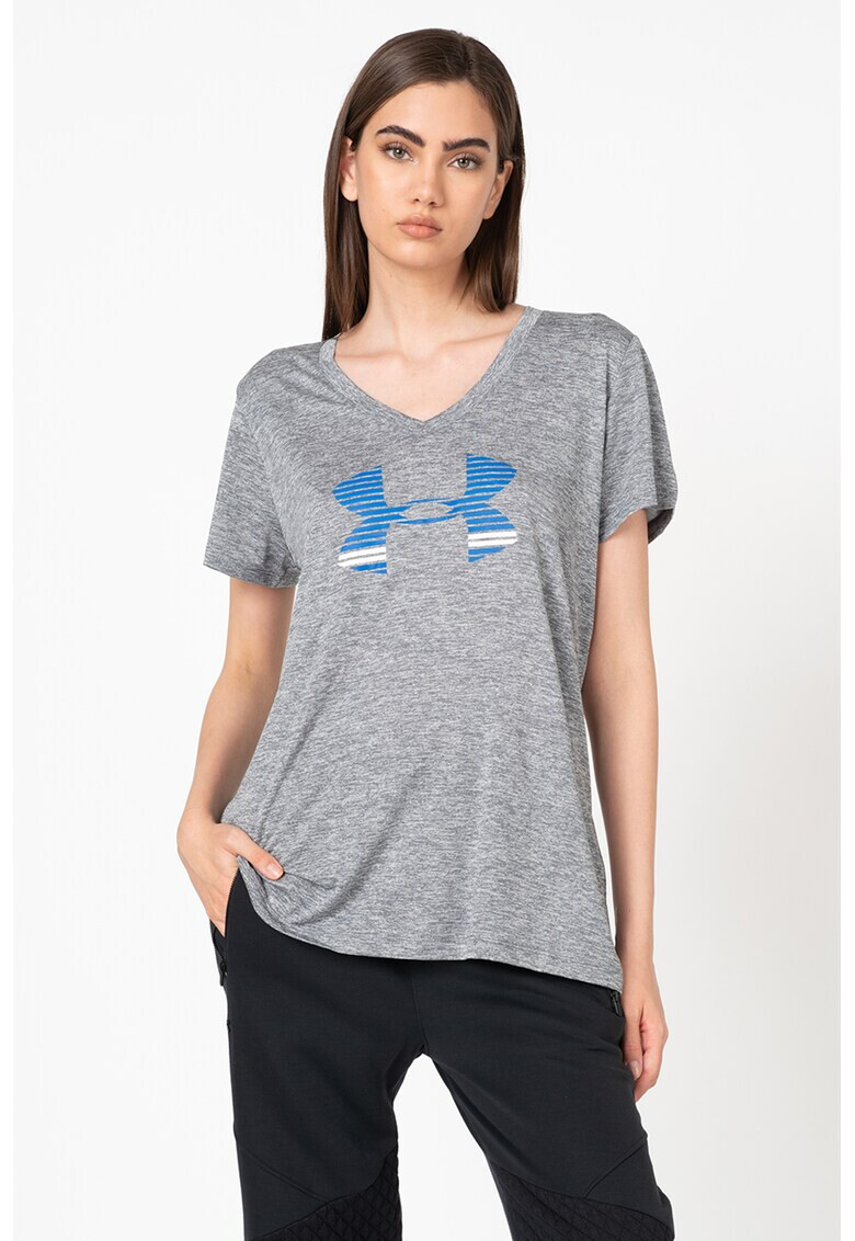 Under Armour Фитнес тениска Tech SSV с лого - Pepit.bg