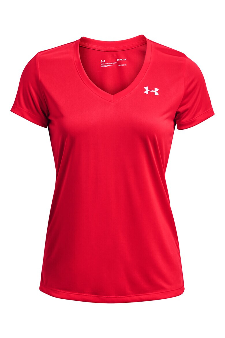 Under Armour Фитнес тениска Tech™ с шпиц деколте - Pepit.bg