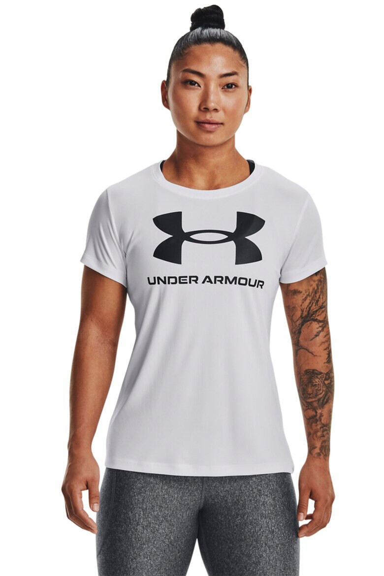 Under Armour Фитнес тениска Velocity с лого - Pepit.bg