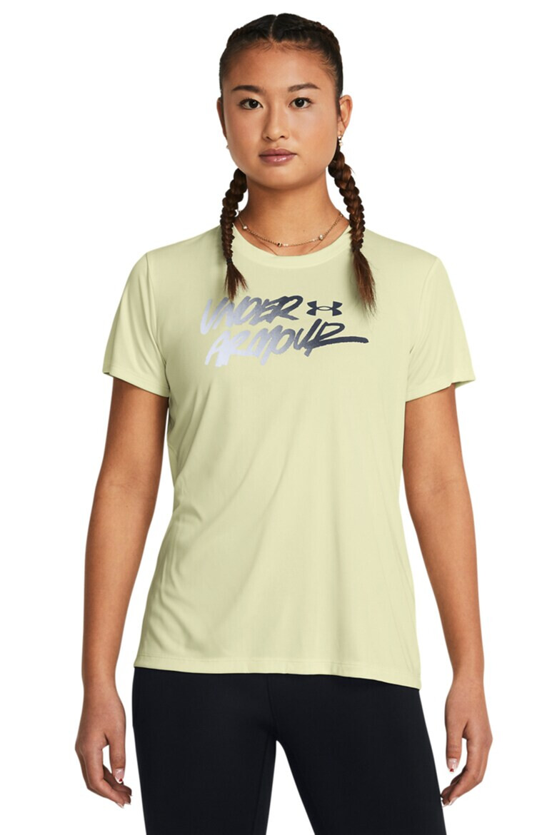 Under Armour Фитнес тениска Velocity с лого - Pepit.bg