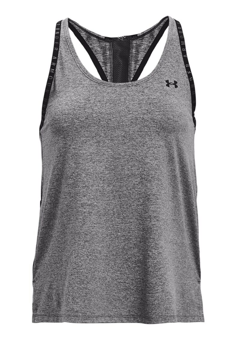 Under Armour Фитнес топ Knockout с мрежа - Pepit.bg