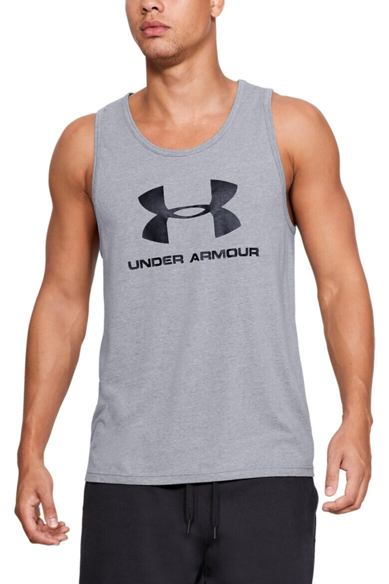 Under Armour Фитнес топ с лого - Pepit.bg