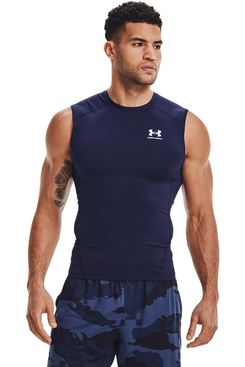 Under Armour Компресиращ фитнес топ HeatGear® - Pepit.bg