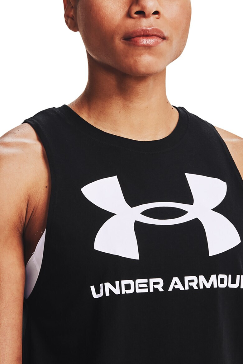 Under Armour Фитнес топ Sportstyle - Pepit.bg