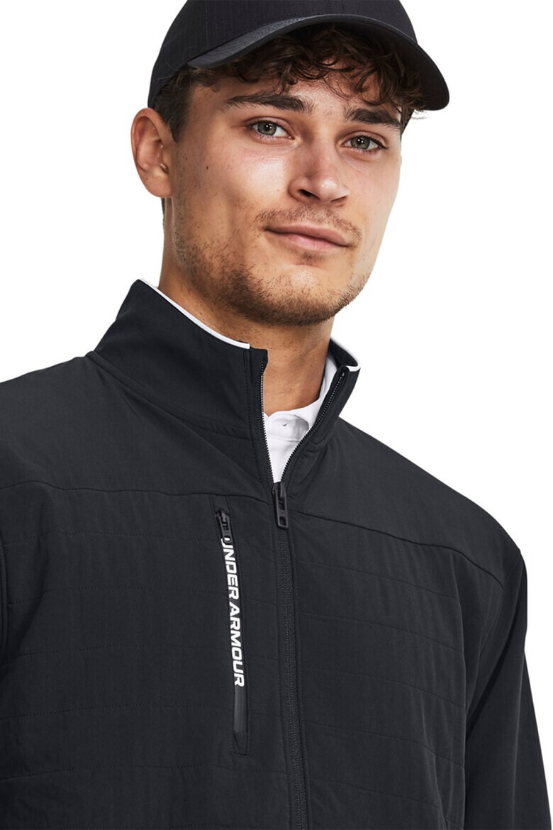 Under Armour Голф яке с цип - Черен - Pepit.bg