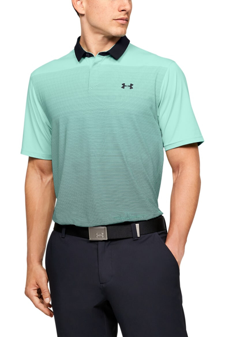 Under Armour Голф тениска Iso-Chill Gradient с яка - Pepit.bg