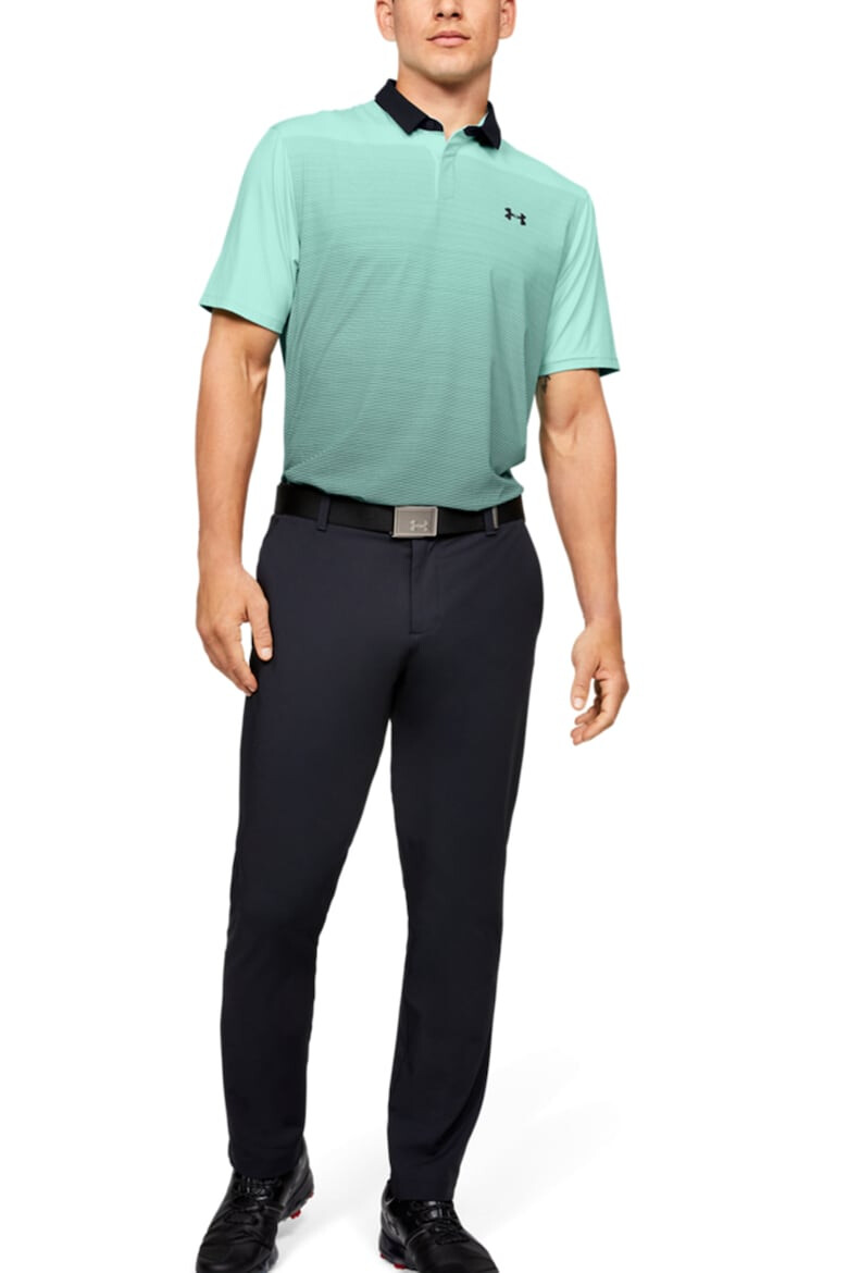 Under Armour Голф тениска Iso-Chill Gradient с яка - Pepit.bg