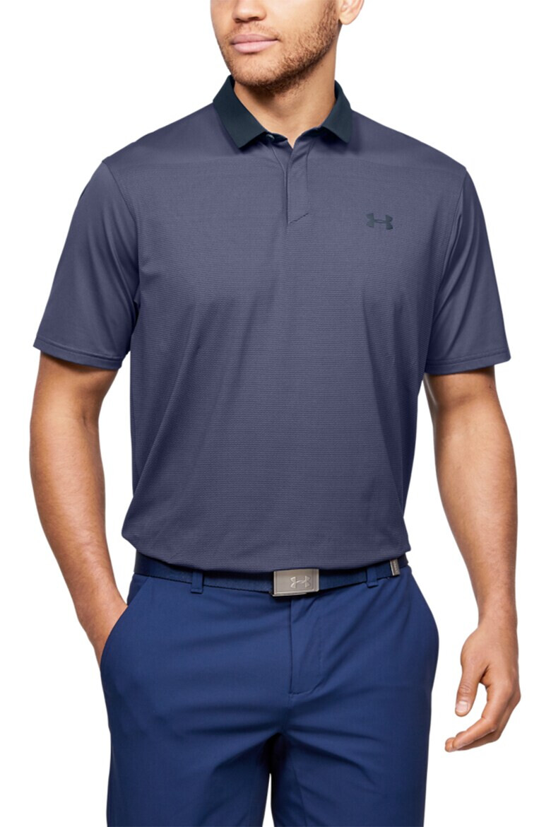Under Armour Голф тениска Iso-Chill Gradient с яка - Pepit.bg