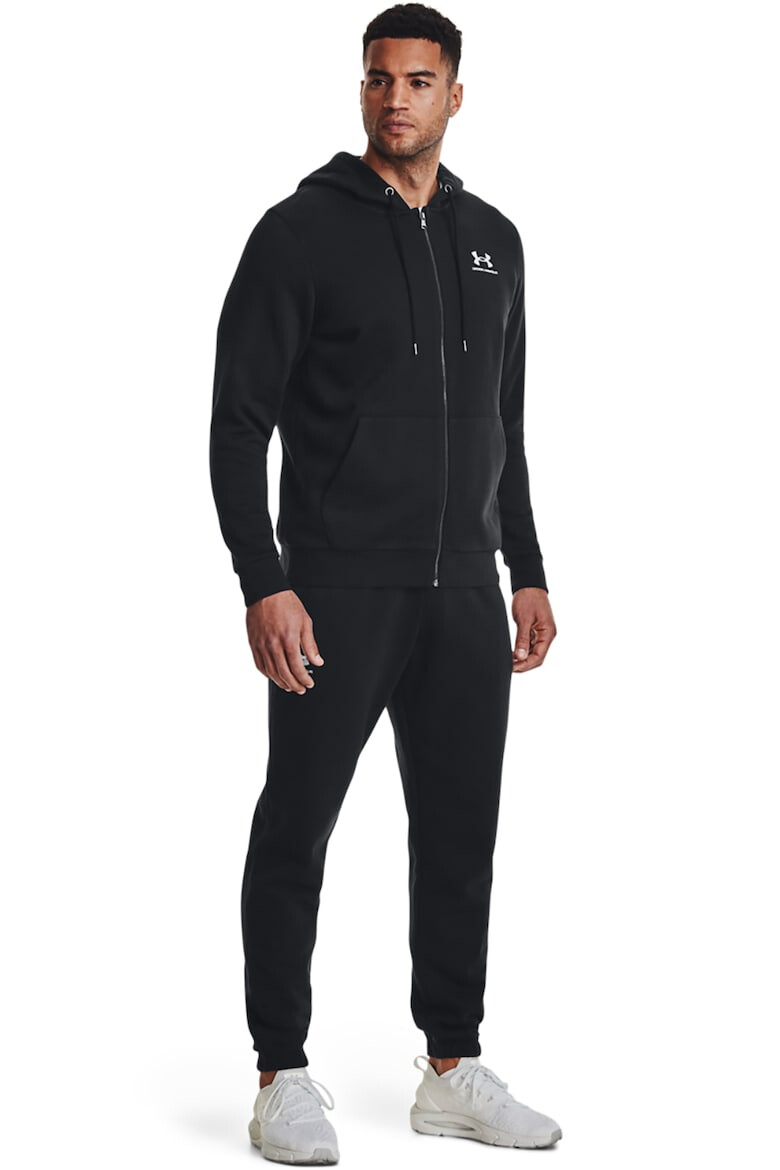 Under Armour Худи Essential с цип и джобове - Pepit.bg